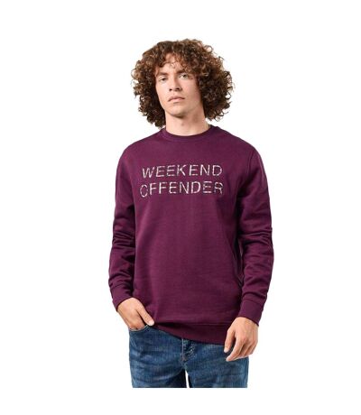 Sweat Warwick Homme Rose Baie Weekend Offender