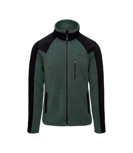Veste Polaire Monar Homme Vert Foncé Noir Hi-Tec
