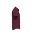 Russell Collection - Chemise - Homme (Bordeaux sombre) - UTPC6142