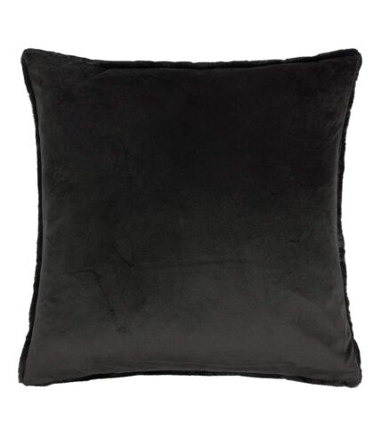 Housse de coussin stanza 55 cm x 55 cm noir vif Paoletti Paoletti