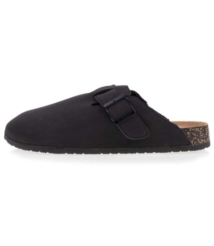 Isotoner Mules homme sabots fourrés très tendances, souples, légers et confortables, effet cuir