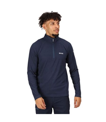 Great outdoors mens montes funnel neck fleece jumper dark denim Regatta