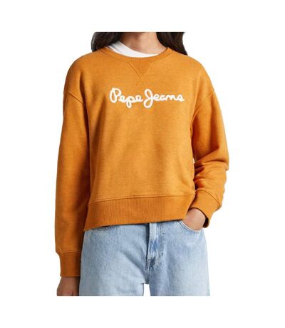 Sweat Jaune Femme Pepe Jeans Nanette - L