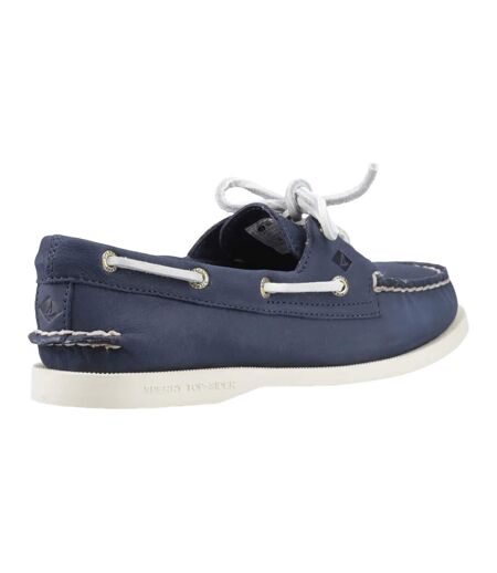 Chaussures Bateau Authentic Femme Bleu Marine Sperry
