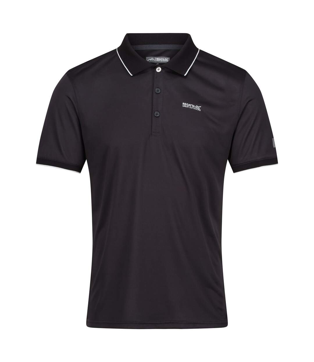 Mens Remex Ii Polo Shirt Ash Solid Regatta-1