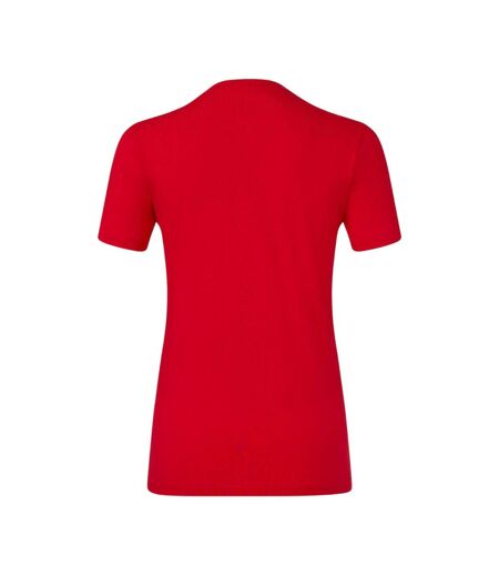 T-shirt Motif/style Logo Femme Rouge Vif Castore