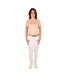Womens/ladies Elevate Allure T-shirt Maple Sugar Hy-1