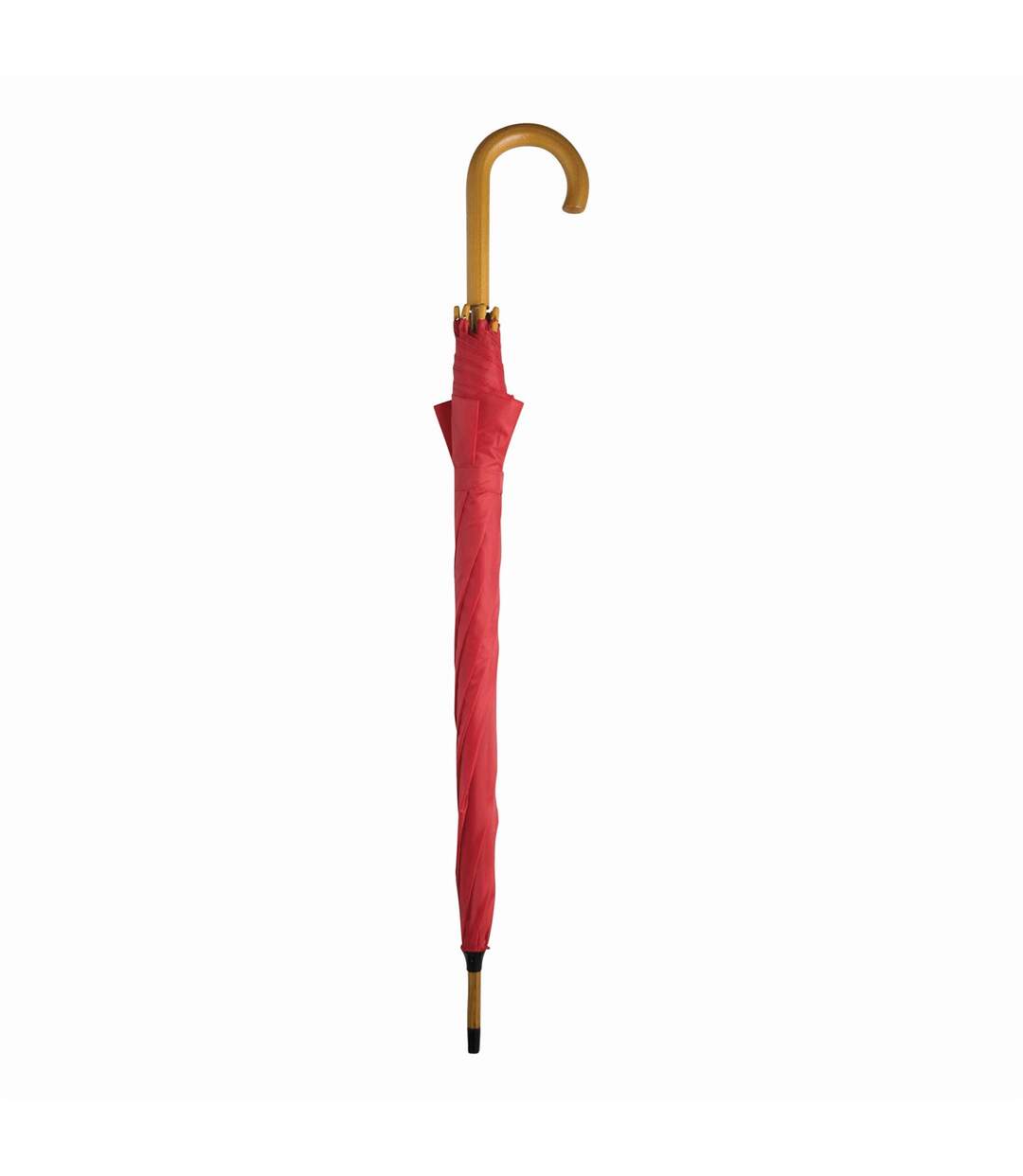 Parapluie Droit Motif/style Poignée En Bois Tango 89 Cm X 103 Cm Rouge L-Merch-3