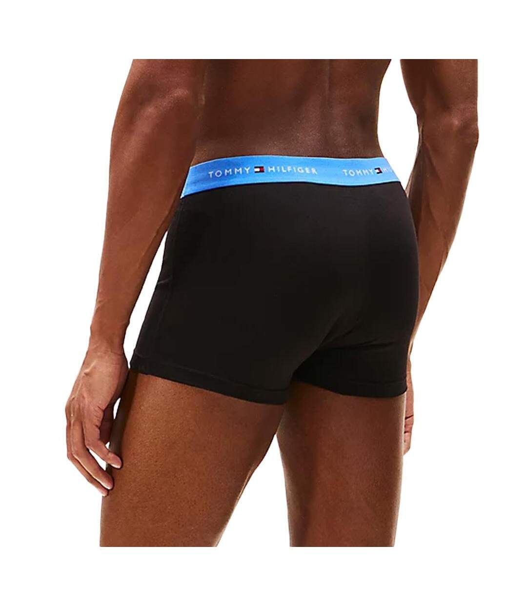X3 boxers noir/bleu/vert homme tommy hilfiger trunk um0um02763-3