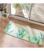 Tapis Déco Imprimé Native 50x120cm Vert-4