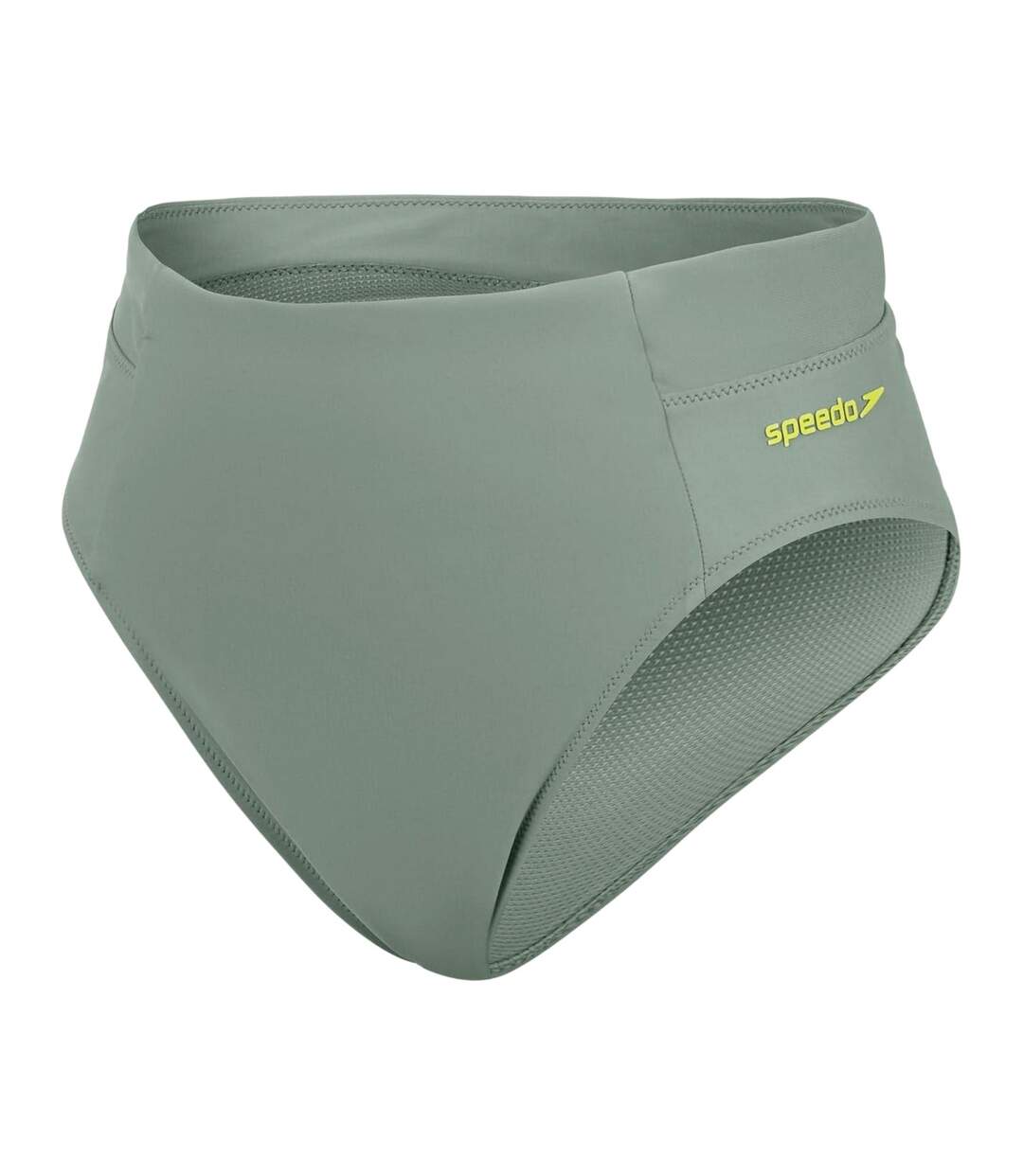 Bas De Maillot De Bain Uni À Taille Haute Femme Vert Speedo-2