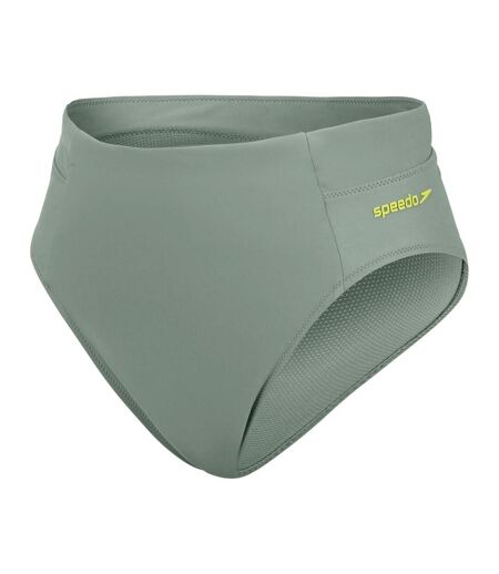 Bas De Maillot De Bain Uni À Taille Haute Femme Vert Speedo