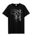 T-shirt unisexe adulte collage the crow noir Amplified