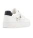 Womens/ladies Marisette Platform Trainers White Black Aldo-2