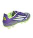 Mens F50 League Firm Ground Football Boots Purple White Adidas-2