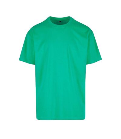 Unisex adults heavy oversized tee grass green Build Your Brand