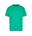 Unisex adults heavy oversized tee grass green Build Your Brand-1