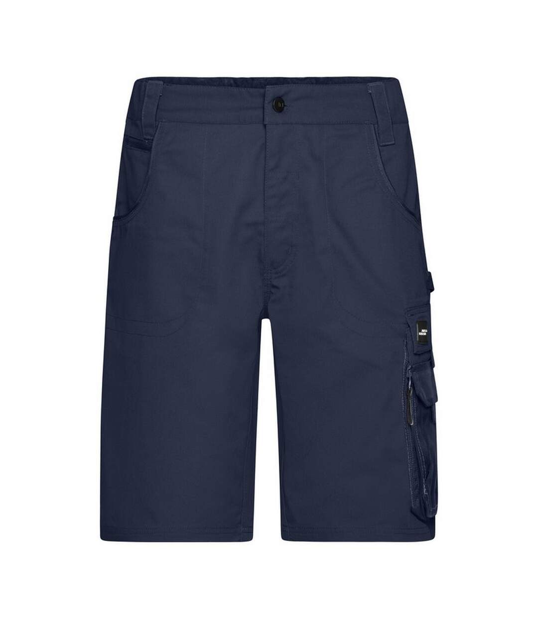 Short À Poches Strong Adulte Bleu Marine James And Nicholson-1