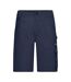 Short À Poches Strong Adulte Bleu Marine James And Nicholson-1