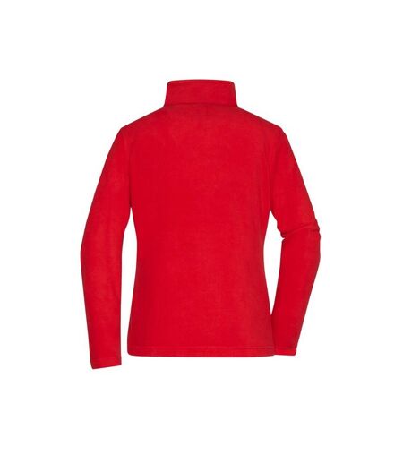 Veste Polaire Femme Rouge James And Nicholson