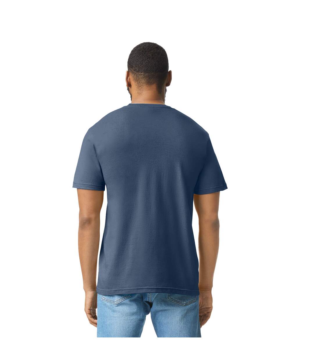 T-shirt Softstyle Adulte Bleu Marine Gildan-2