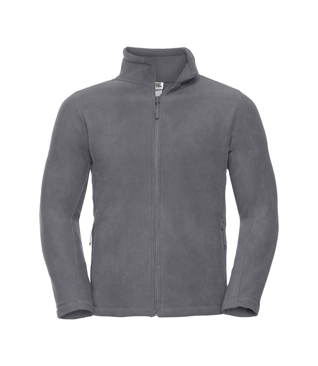 Veste Polaire Extérieur Homme Gris Foncé Uni Russell-1