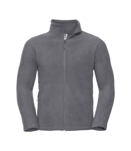Veste Polaire Extérieur Homme Gris Foncé Uni Russell