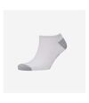 Dunlop Mens Mortehoe Trainer Socks (Pack of 5) (Black/White/Gray)