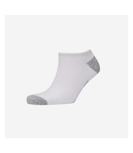 Dunlop Mens Mortehoe Trainer Socks (Pack of 5) (Black/White/Gray) - UTBG643