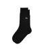 1x paire de chaussettes noires homme lacoste ra4264 - 43-1