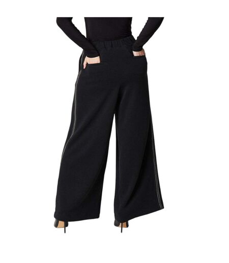 Pantalon palazzo femme noir Principles