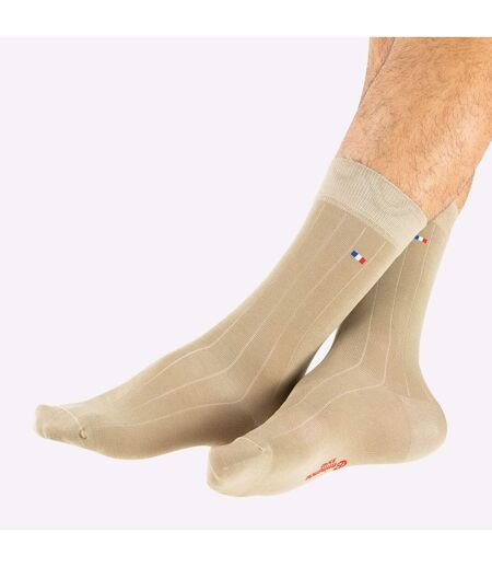 Chaussettes mi-hautes homme Fil d'Ecosse Fait en France Eminence