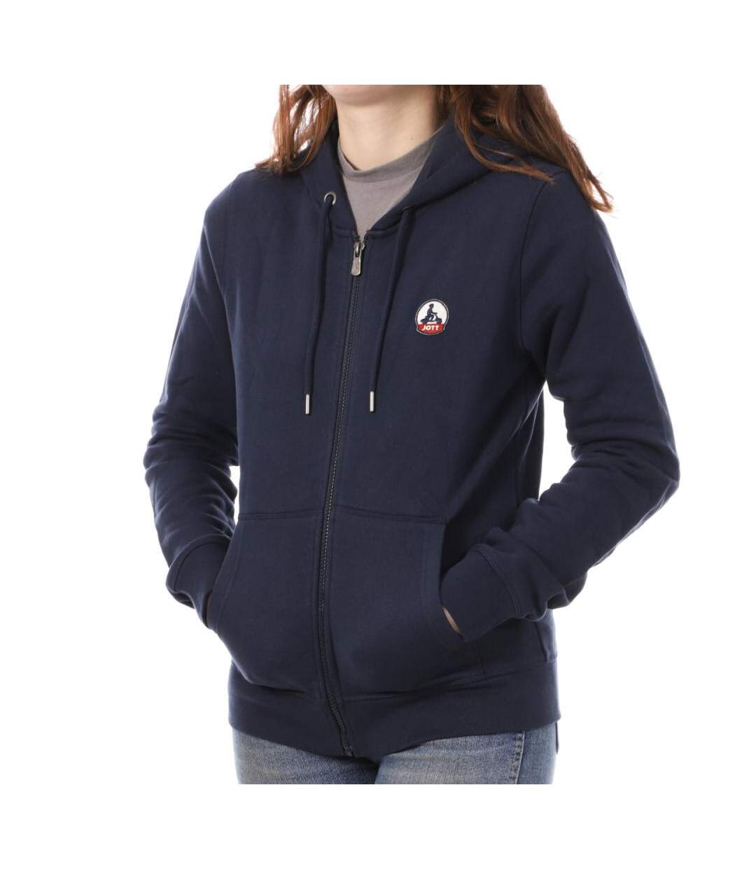 Sweat à Capuche Marine Femme Jott Oaxaca - XXL