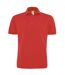 B&C Mens Heavymill Polo Shirt (Red) - UTBC5409