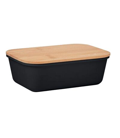 Thursday bamboo 1l lunch box one size black MidOcean
