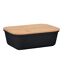 Thursday bamboo 1l lunch box one size black MidOcean-1