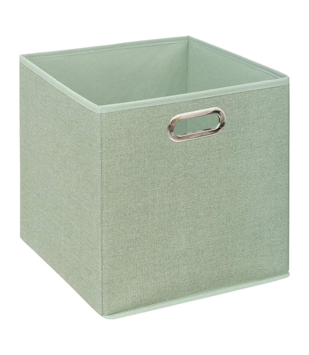 Boîte de Rangement Carrée Pliable Mix n'Modul 31x31cm Vert Sauge-1