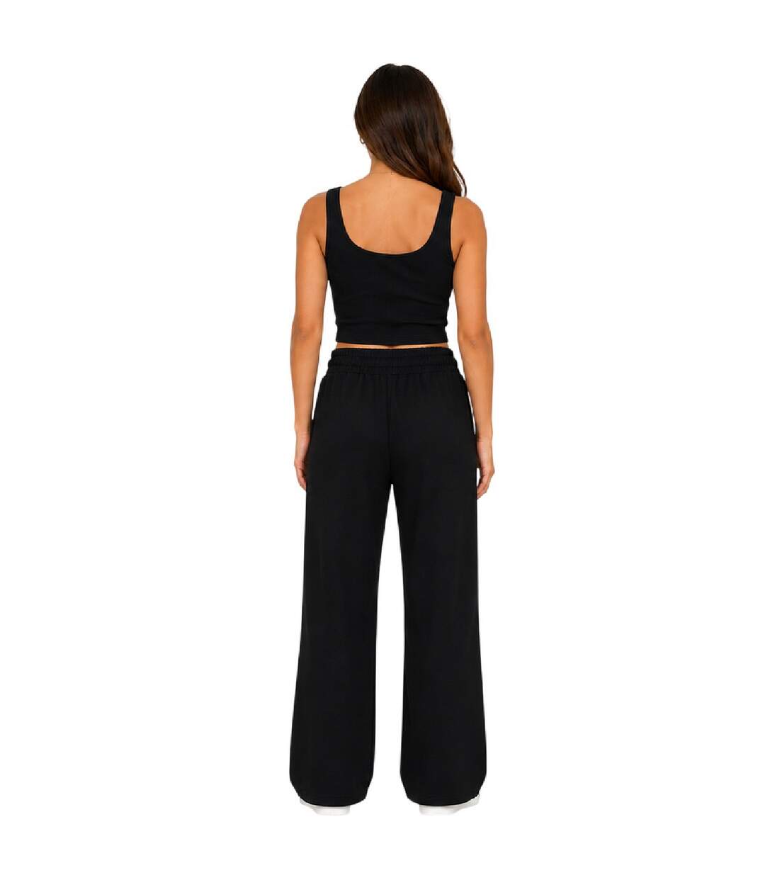 Pantalon Femme Noir Lacoste-3