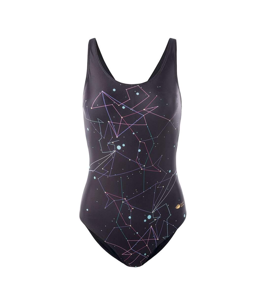 Maillot De Bain 1 Pièce Laia Femme Noir Aquawave-1
