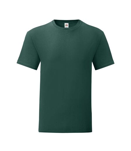 T-shirt Iconic Adulte Vert Forêt Fruit Of The Loom