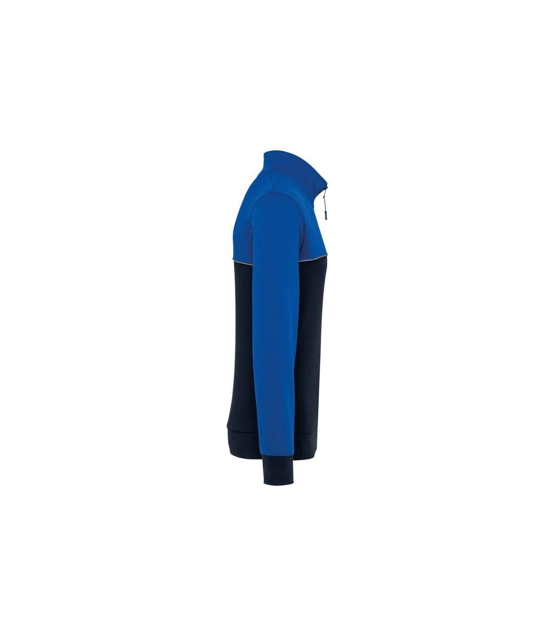 Sweat écoresponsable à col zippé WK. Designed To Work-2