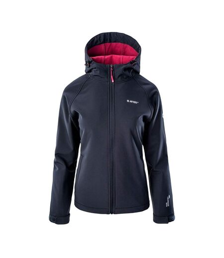 Veste softshell narmo femme bleu nuit / sangria Hi-Tec Hi-Tec