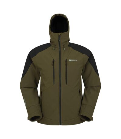 Veste softshell radius homme kaki foncé Mountain Warehouse