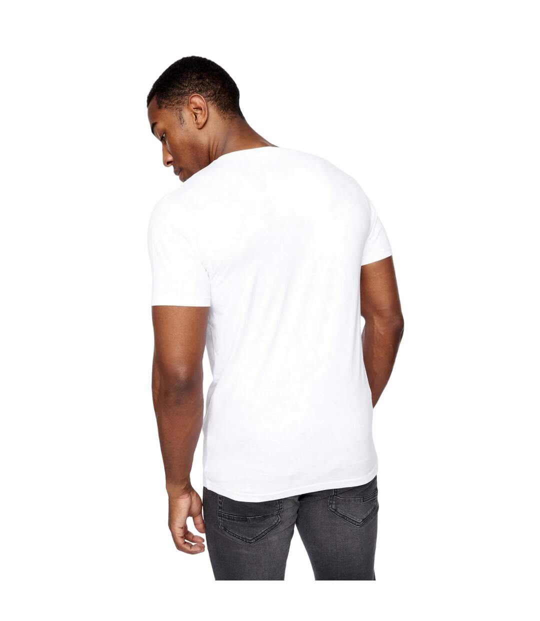 T-shirts homme blanc / gris / noir Henleys