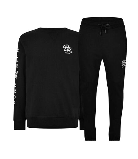Mens Tracksuit Black Born Rich
