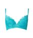 Soutien-gorge ampliforme turquoise Zoe Dentelle-1