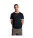 T-shirt homme bleu marine foncé / blanc Lyle & Scott Lyle & Scott