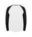 T-shirt homme blanc / noir Tee Jays-2