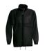 B&C Mens Sirocco Soft Shell Jacket (Black)