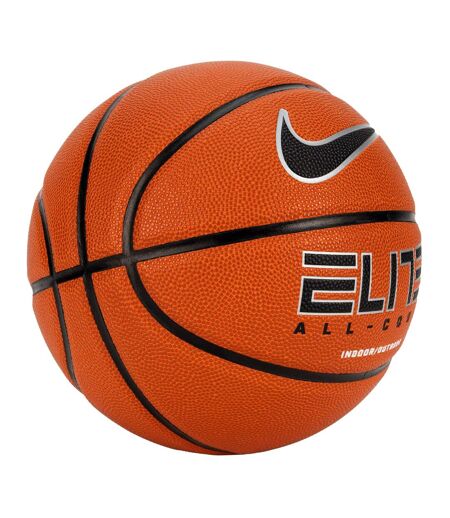 Ballon de basket elite all court 2.0 taille 7 orange / noir Nike